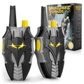 Atvuaey Walkie Talkies for Kids, 2 Pack, Flashing LED Lights, Push-to-Talk, Long Range, Gifts Toys for Boys 3-12